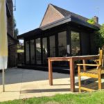 External Shot Garden Room In Northampton Grey Outer