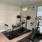 Inside Garden Room Gym In Cardiff