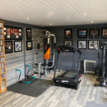 Light Grey Garden Room Corby Used As A Gym