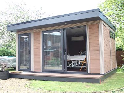 Treatment Room Utilising A Garden Room