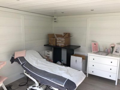 Composite Garden Room Beauticians In Bedford Inside Shot 2