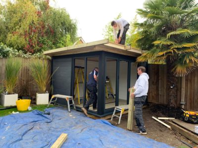 Garden Room In Peterborough, Nearing Completion