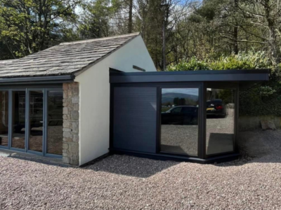 Attached Garden Build Full Length Windows