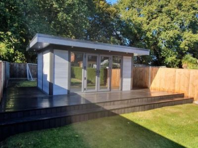 Decking Area Composite Garden Building
