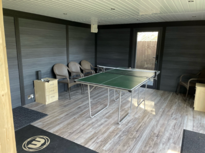 Game Area Entertainment Area Internal Garden Build