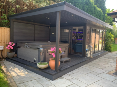 Hot Tob Enclosure Canopy