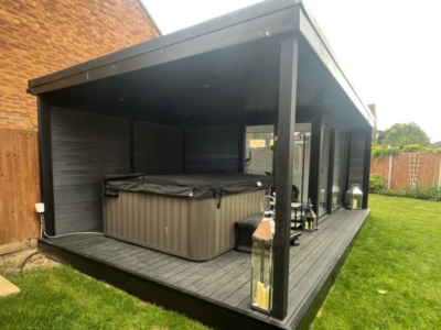 Hot Tub Enclosure Side Canopy Garden Room