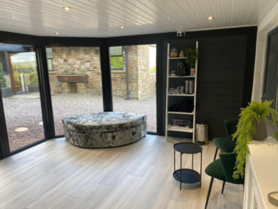 Internal Dark Grey Garden Room