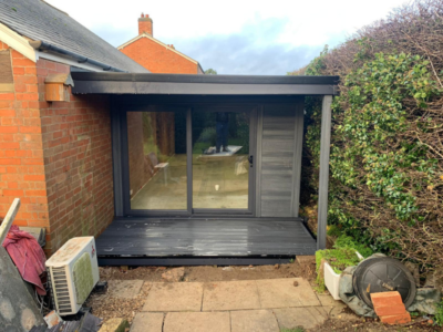 Sliding Doors External Attached Garden Room
