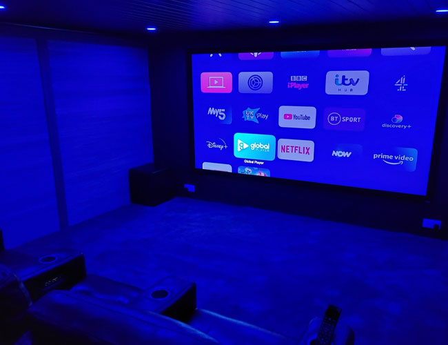 Garden Room Used As A Tv Room